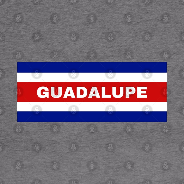 Guadalupe City in Costa Rican Flag Colors by aybe7elf